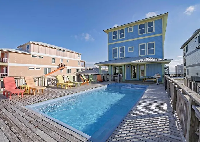 N Breezy 10 Bedroom Pool * Gulf Shores